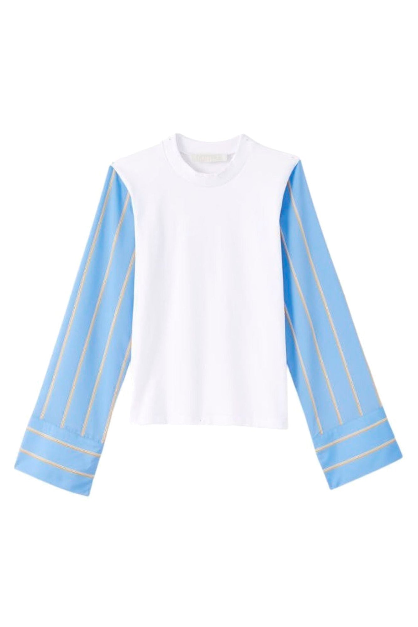 YELLOW & BLUE GRAYSON STRIPES 2 T-shirt à manches longues