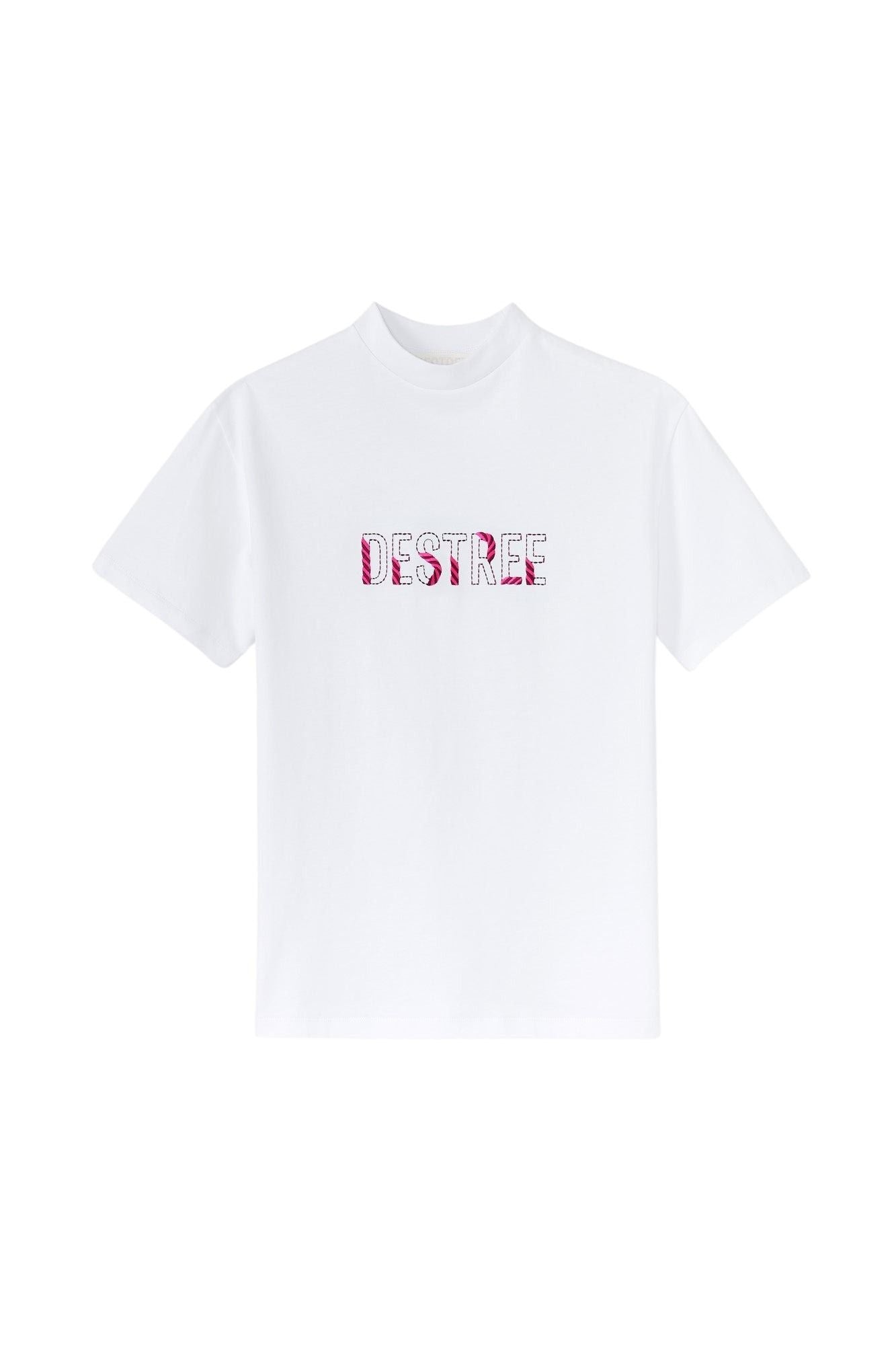 FUSCHIA & BROWN SOPHIE PASSEMENTERIE t-shirt passementerie
