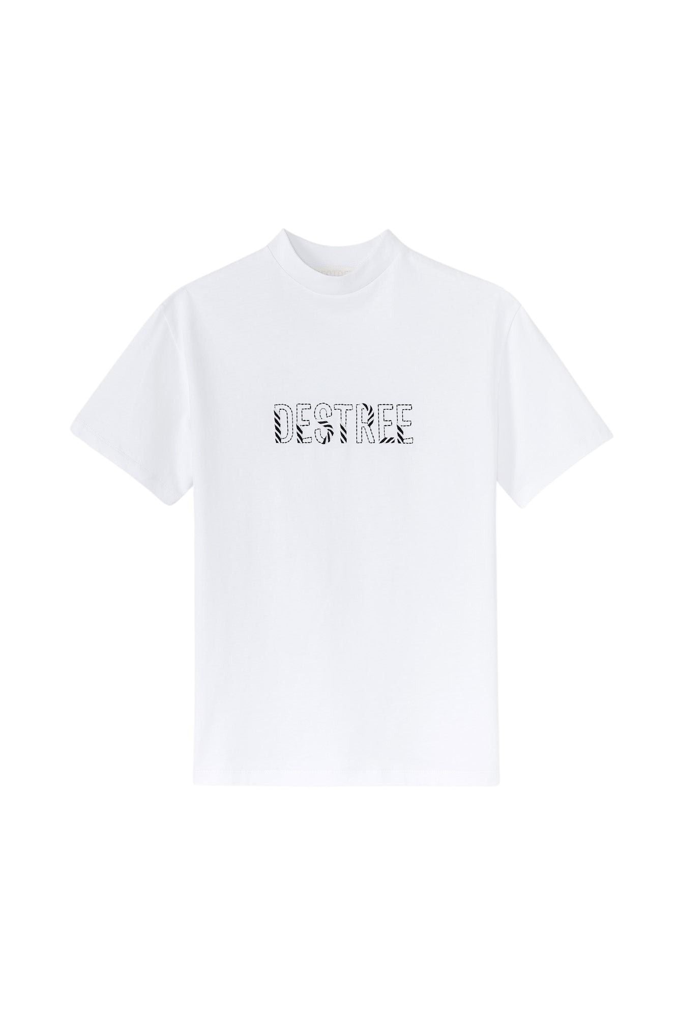 WHITE & BLACK SOPHIE PASSEMENTERIE t-shirt passementerie