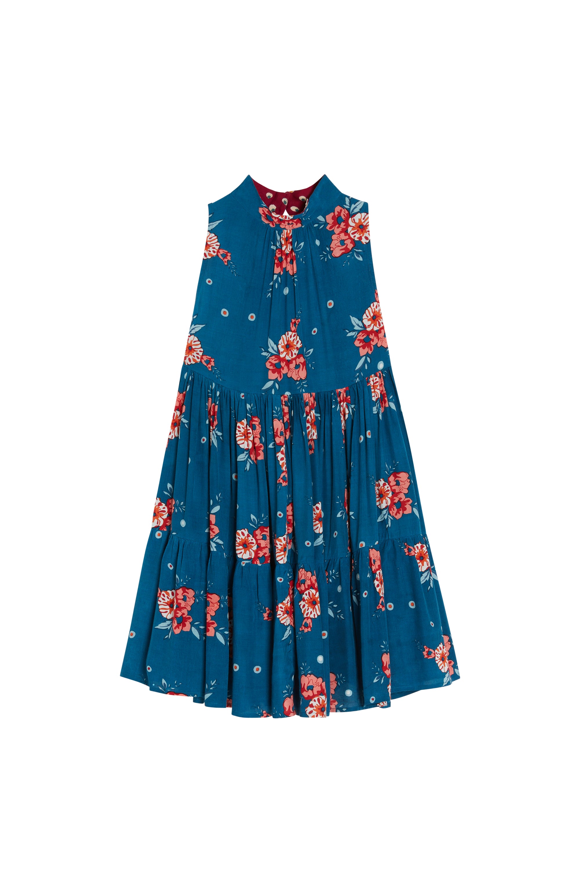 RECO PRIX : 67,5 // Jaipur Dress Bukhara Flower Teal