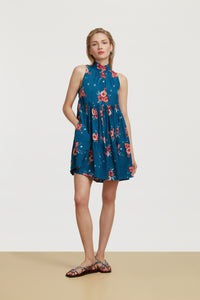RECO PRIX : 67,5 // Jaipur Dress Bukhara Flower Teal