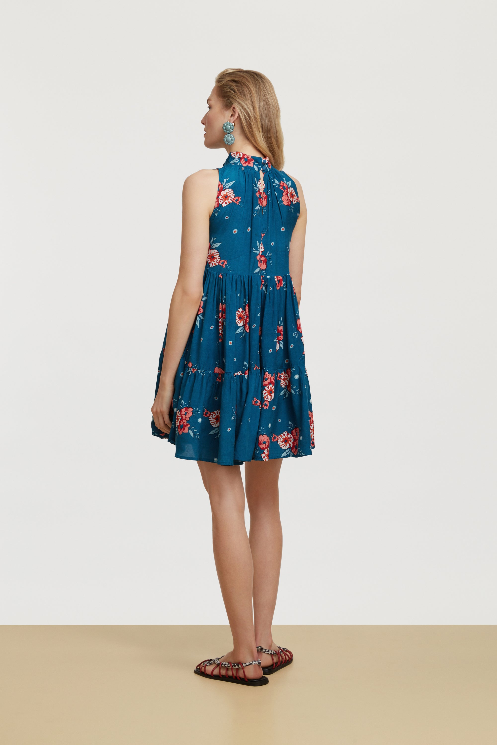 RECO PRIX : 67,5 // Jaipur Dress Bukhara Flower Teal