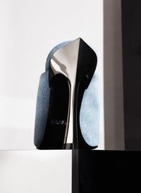 DENIM FANG 95 MULES