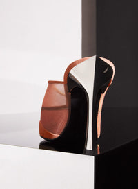 CINNAMON MESH FANG 95 MULES