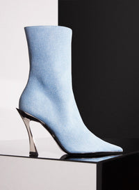 DENIM FANG 95 ANKLE BOOTS