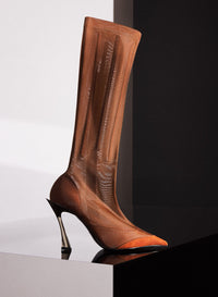 BLACK MESH FANG 95 BOOTS
