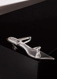 METALLIC LEATHER FANG 55 SANDALS