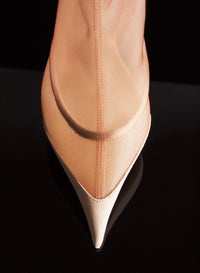 CINNAMON MESH FANG 55 ANKLE BOOTS
