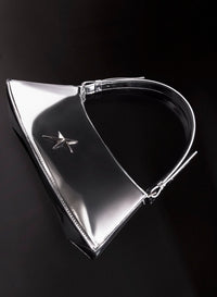 METALLIC SILVER ZENITH BAG