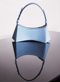 BLUE DENIM ZENITH BAG