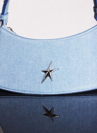 BLUE DENIM ZENITH BAG
