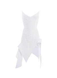 Robe bustier sans bretelles - Warm White & Warm White