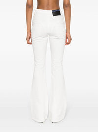 WHITE FLARED JEANS