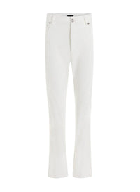 WHITE CAPRI JEANS