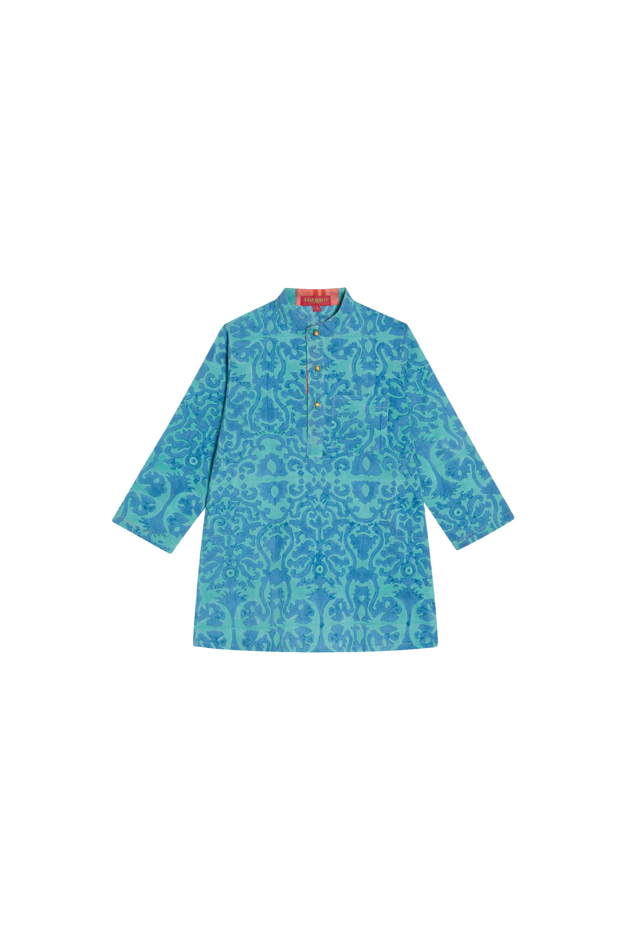 Children's cotton tunic - Blue