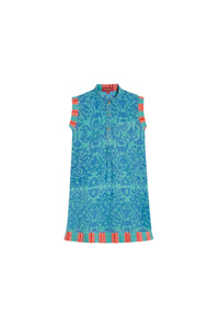 Spring children’s cotton dress – Blue