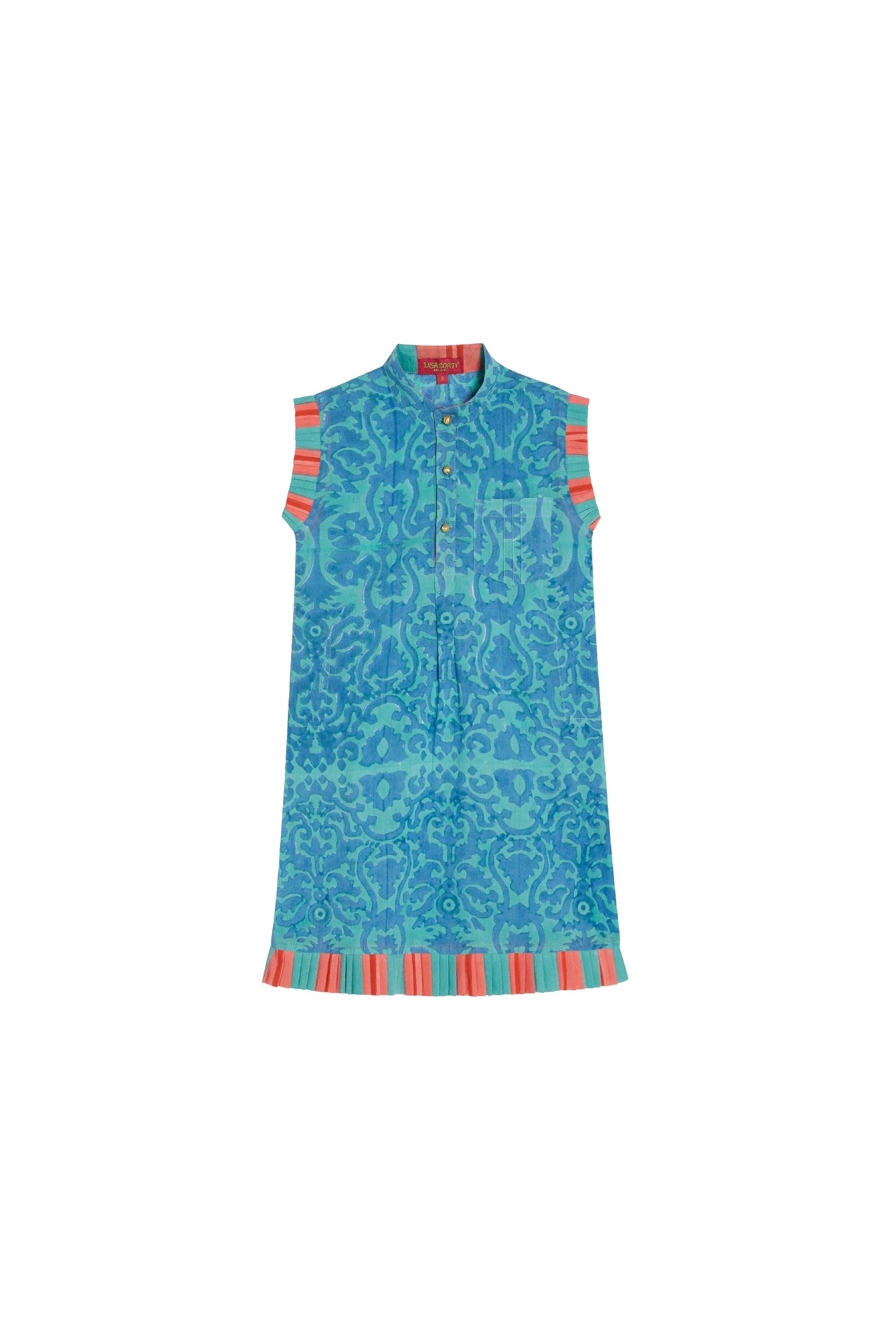 Spring children’s cotton dress – Blue
