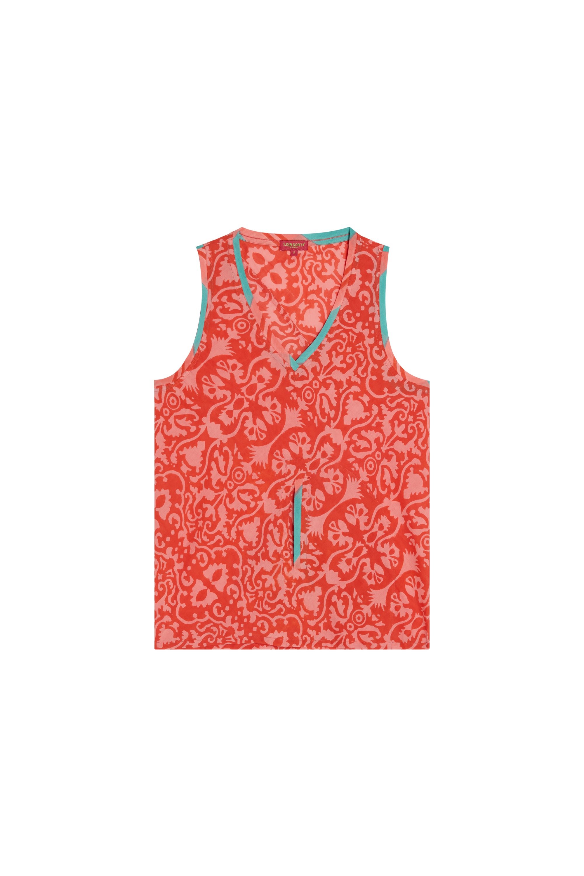 Blouse Banyan en coton - Red
