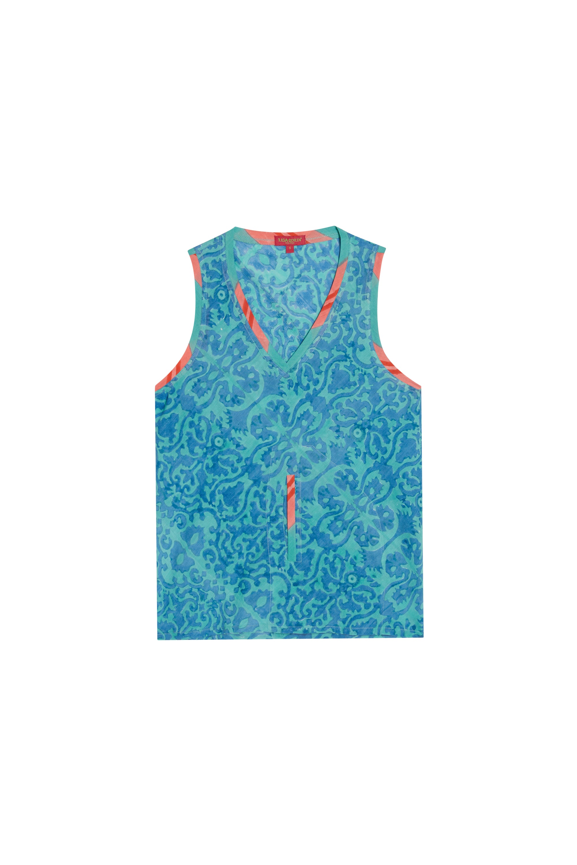 Blouse Banyan en coton - Blue