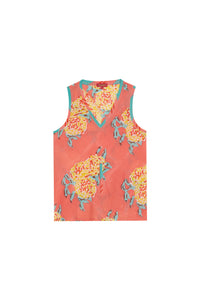 Blouse Banyan en coton - Pink