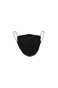 Masque sanitaire à logo - Black
