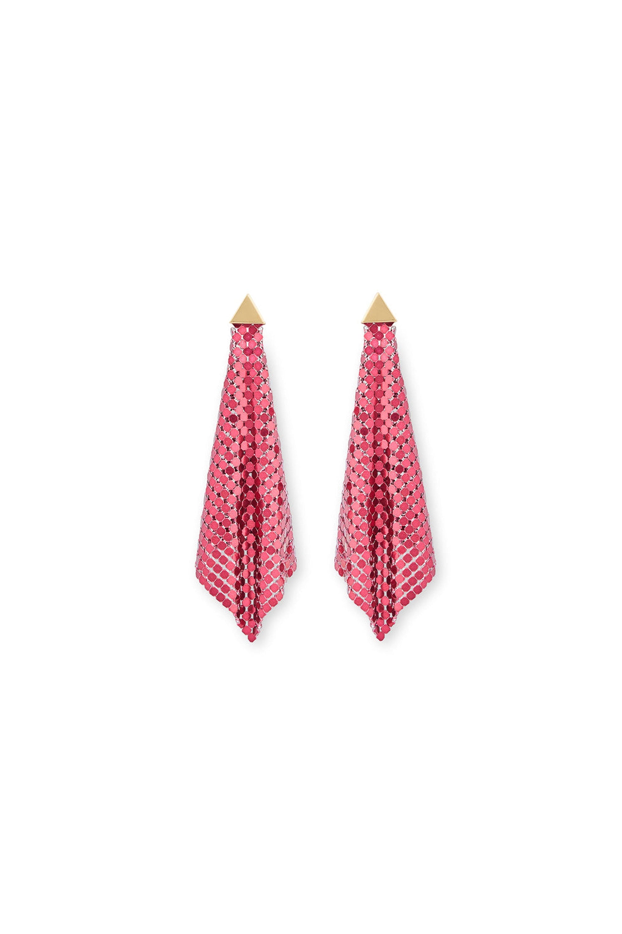 Boucles d’oreilles en mesh - Ruby Red