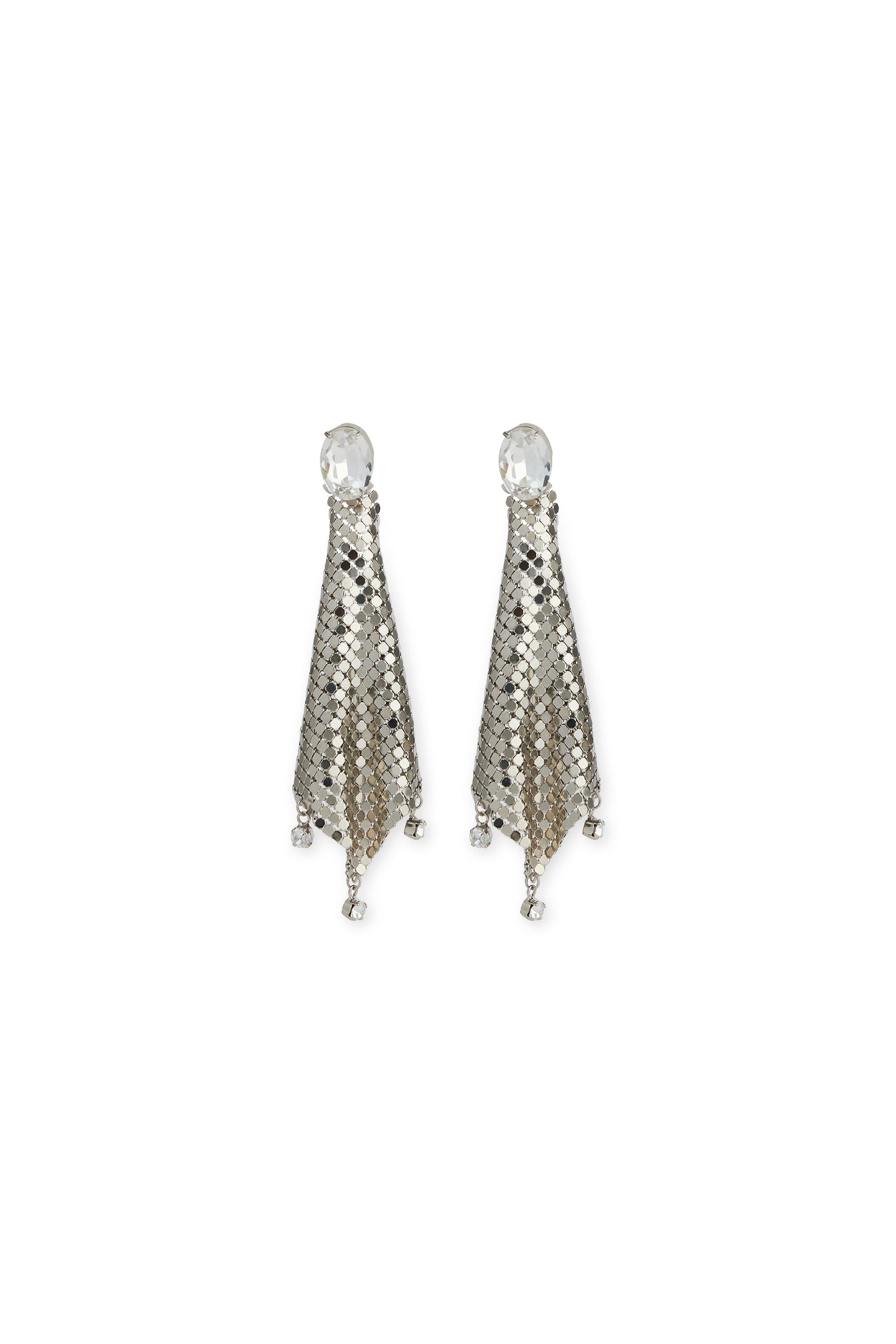 Silver & Crystal Boucles d’oreilles - Silver & Crystal