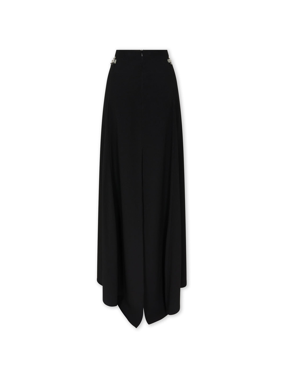 Jupe longue avec ceinture - Black