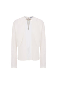 Long-sleeved blouse - Coconut Milk