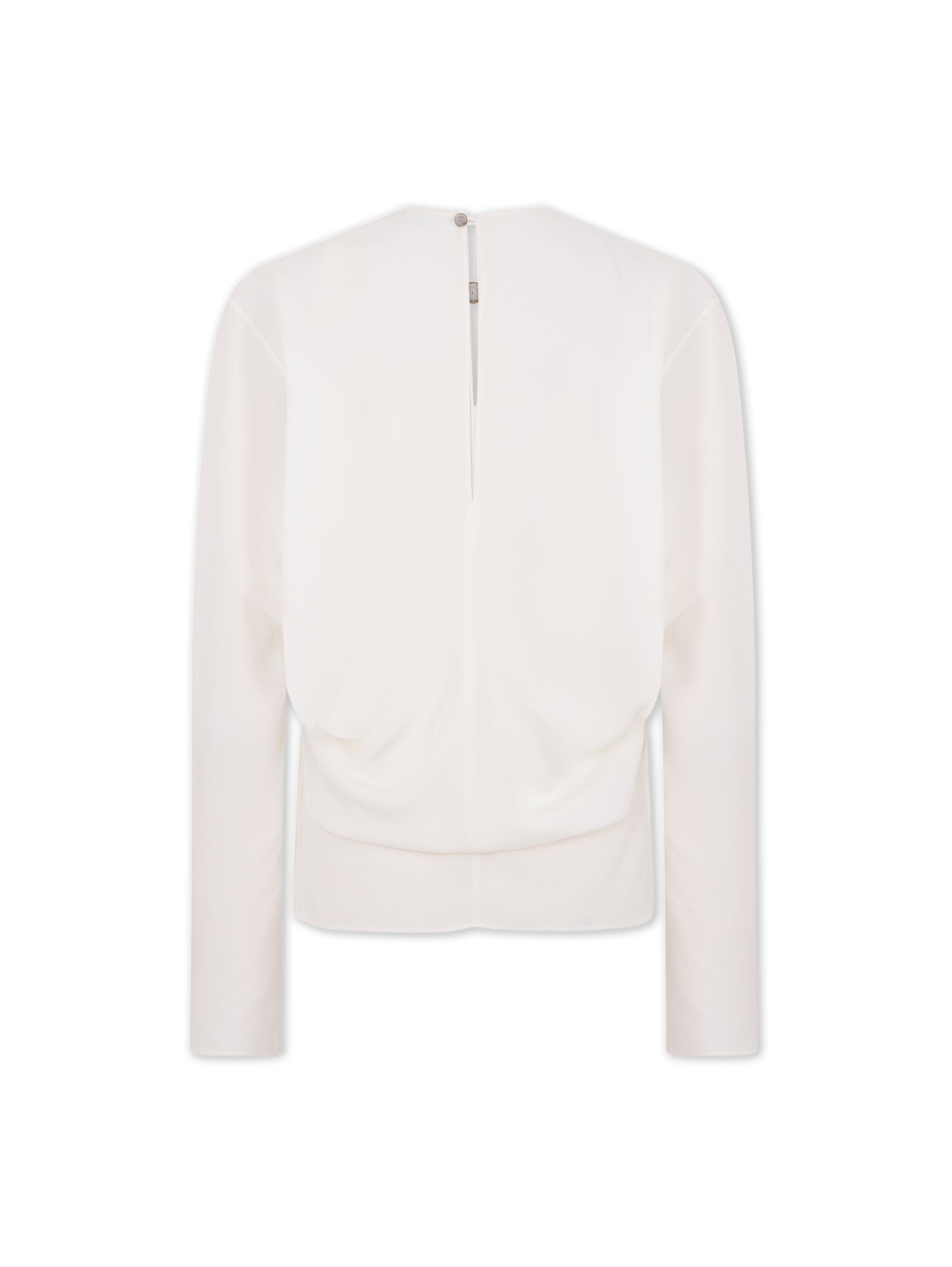 Long-sleeved blouse - Coconut Milk