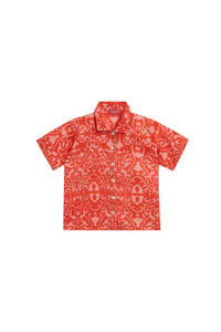 RECO PRIX : 42 // Pietro Shirt Damask Design Red