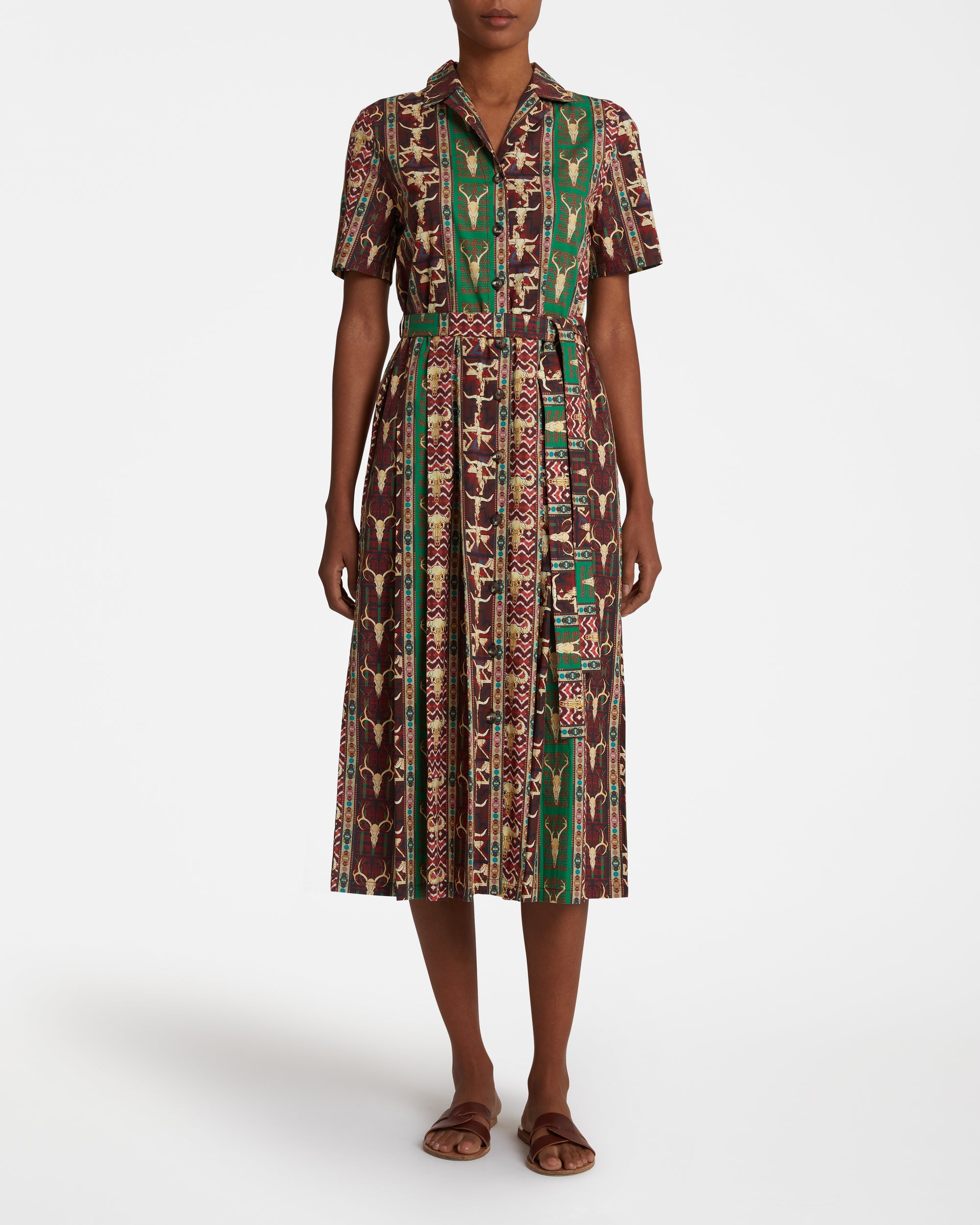Dress - Red Green