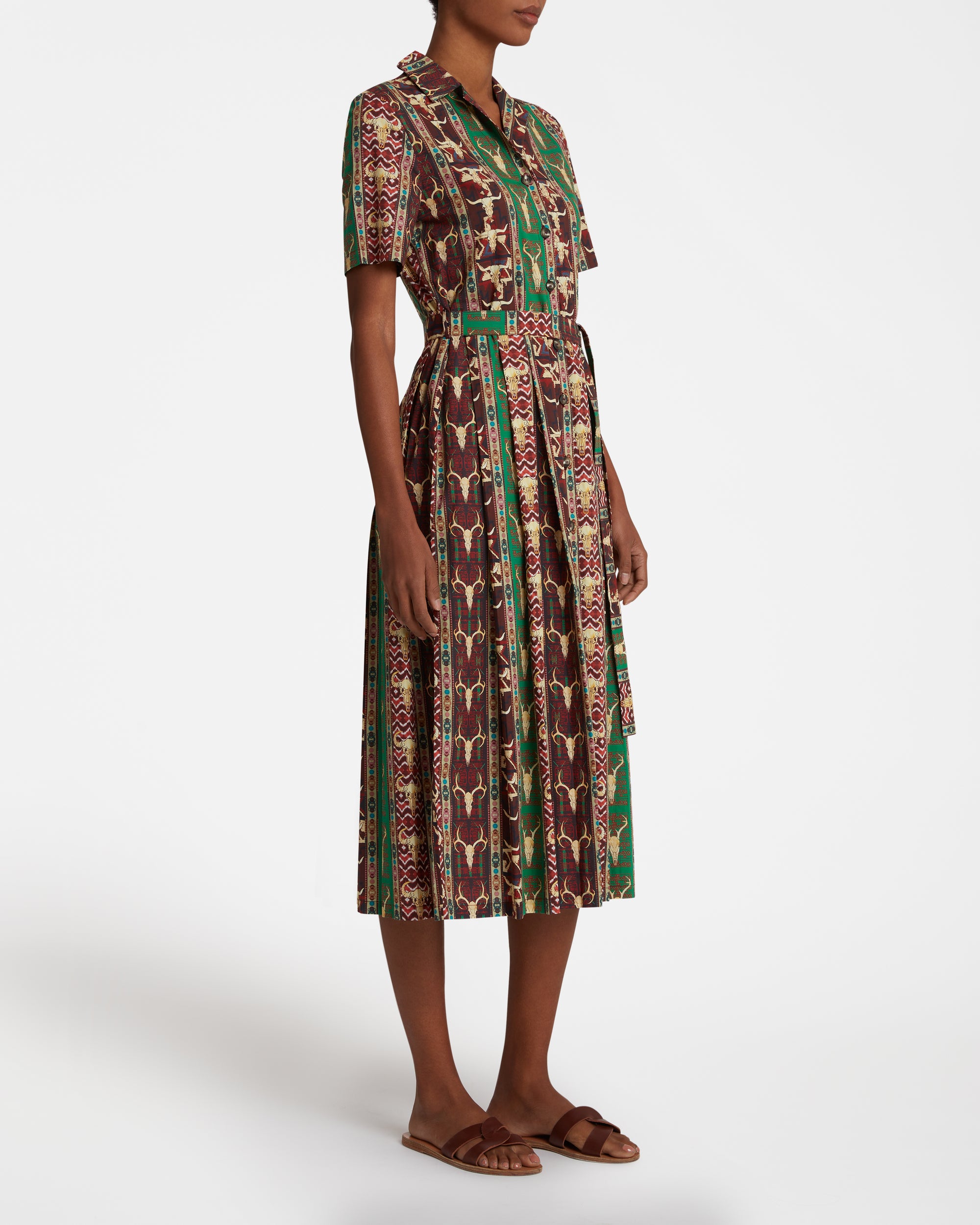 Dress - Red Green