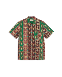 Chemise à manches courtes - Red & Green
