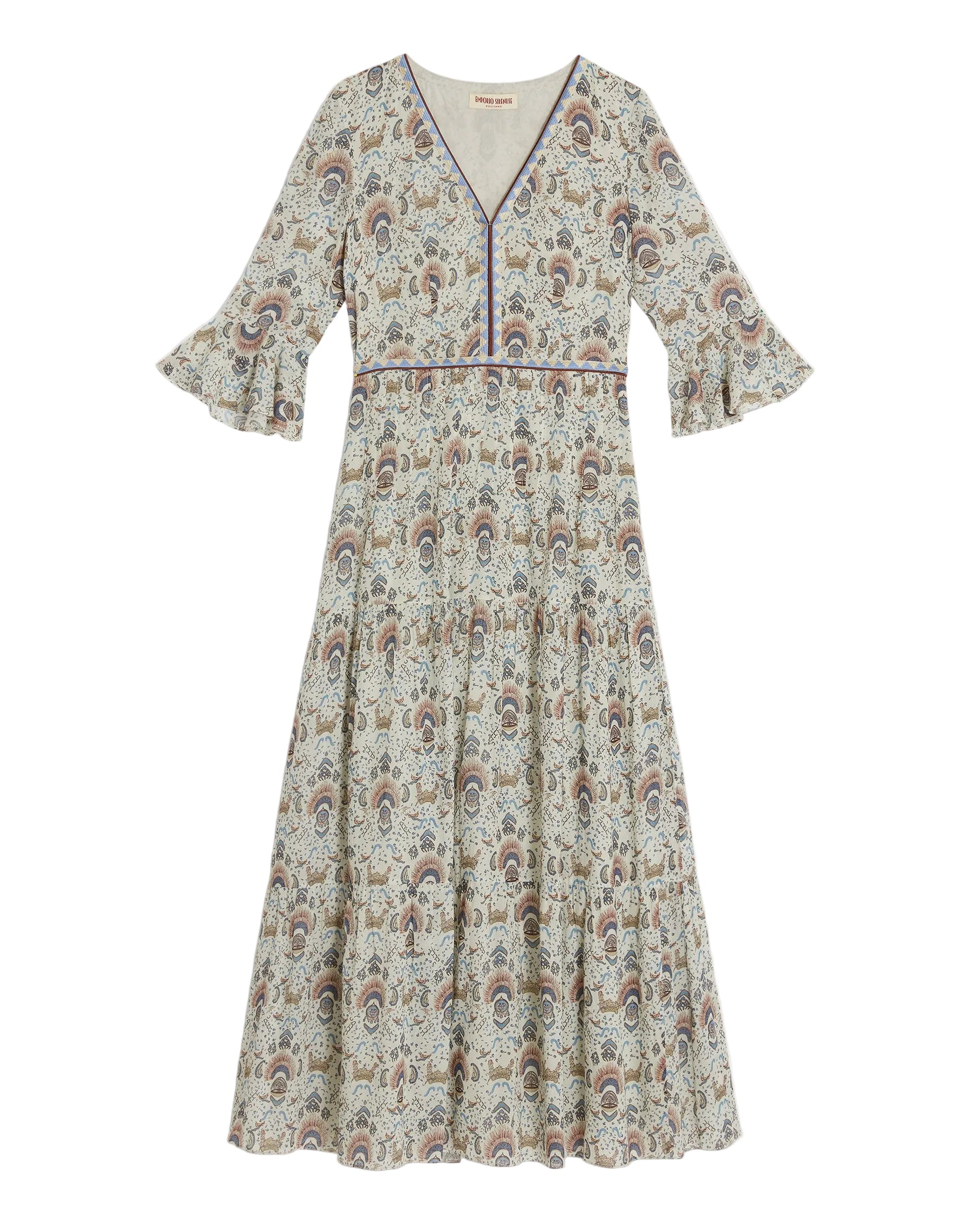 Robe longue Bella - Cream