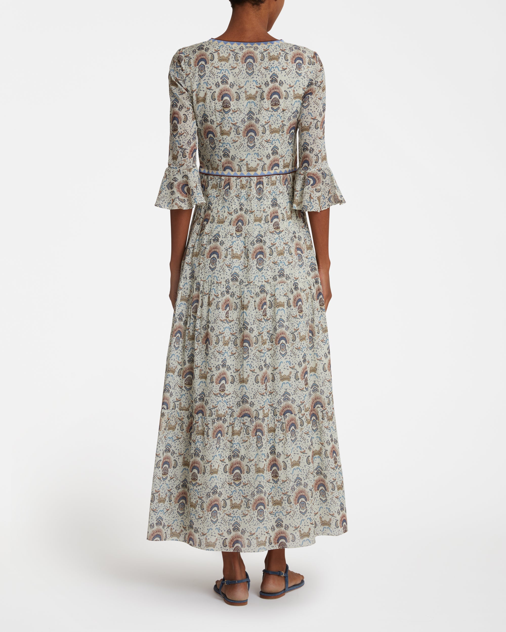 Robe longue Bella - Cream