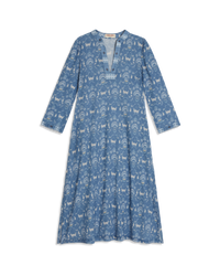 Long Caftan - Blue