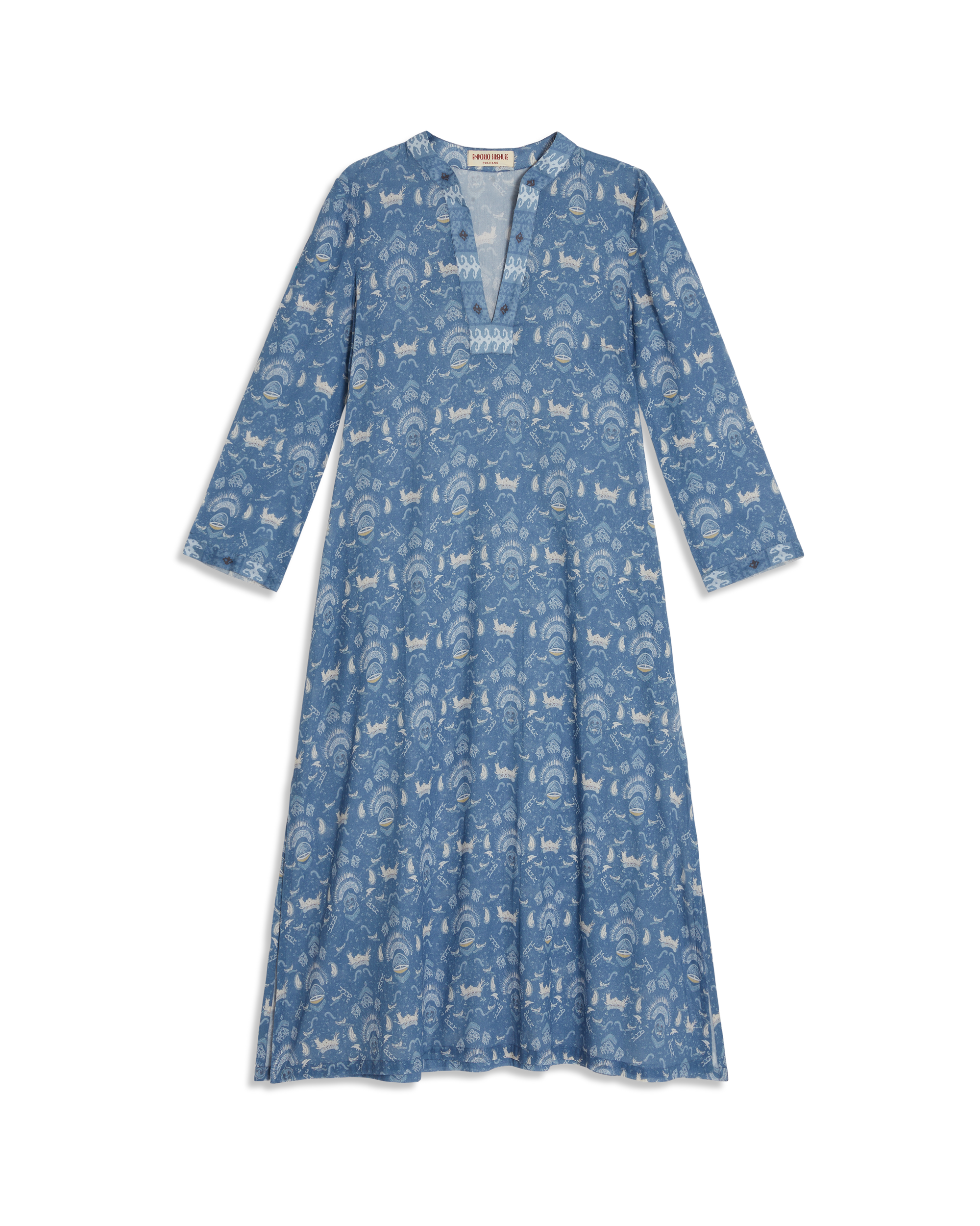 Long Caftan - Blue