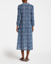 Long Caftan - Blue