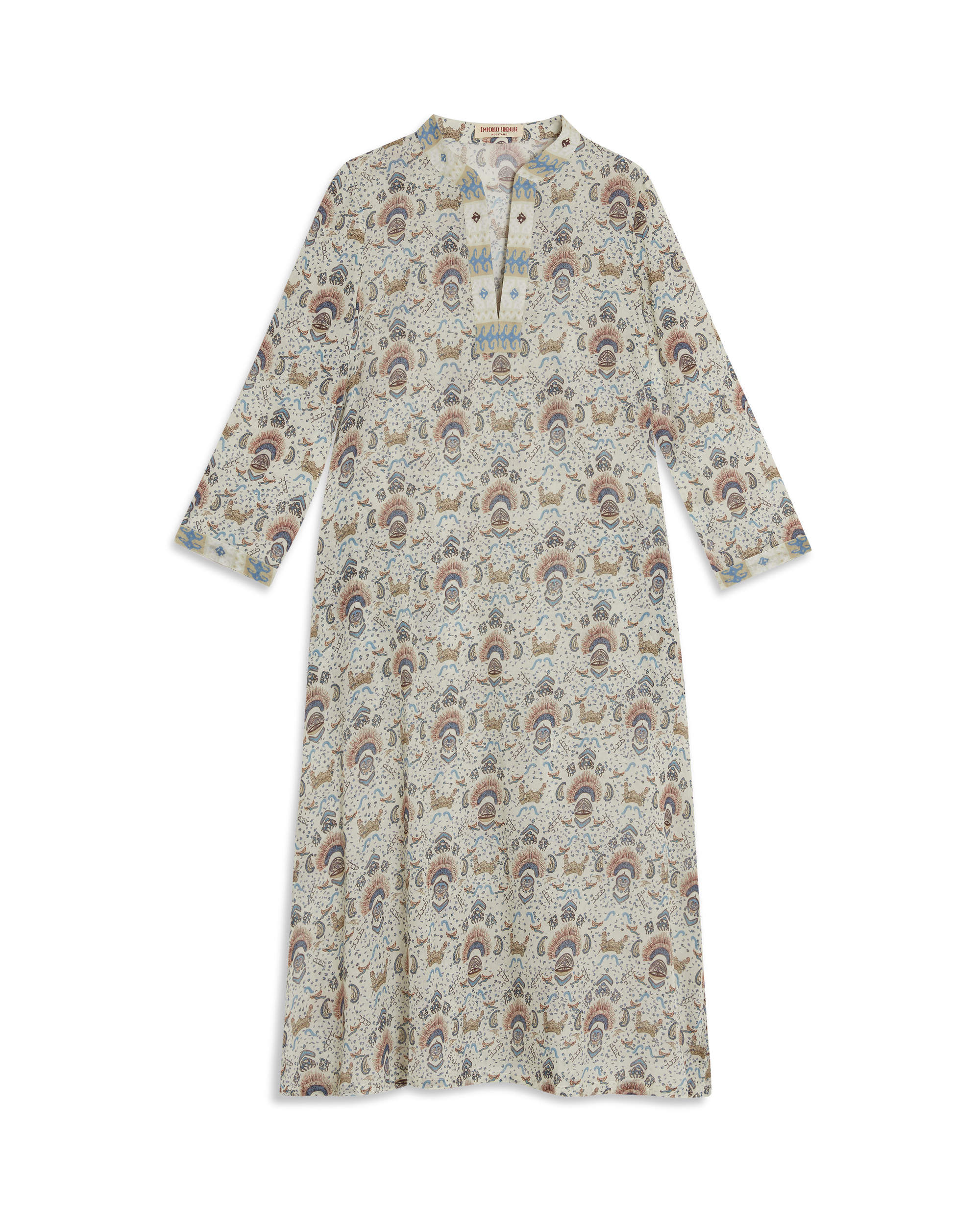 Long Caftan - Cream