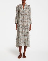 Long Caftan - Cream
