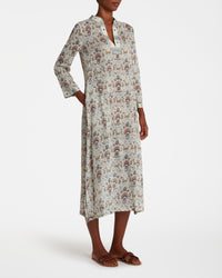 Long Caftan - Cream
