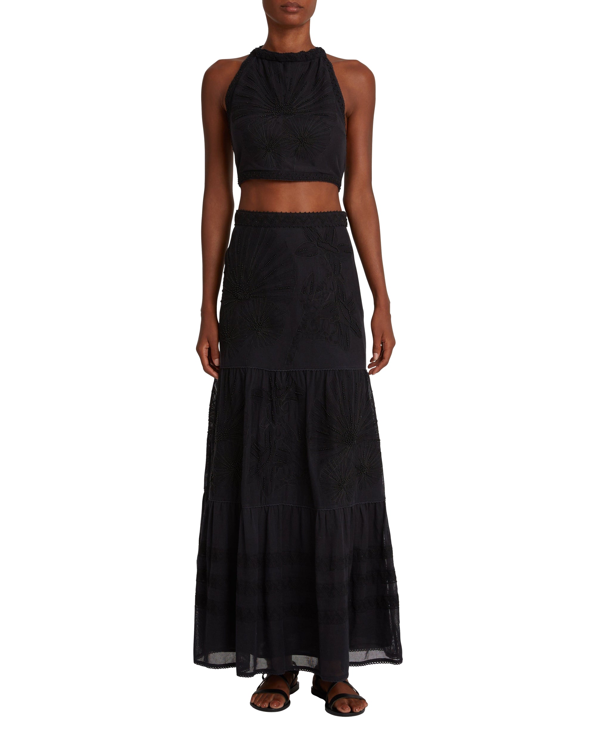 Elda maxi skirt - Black