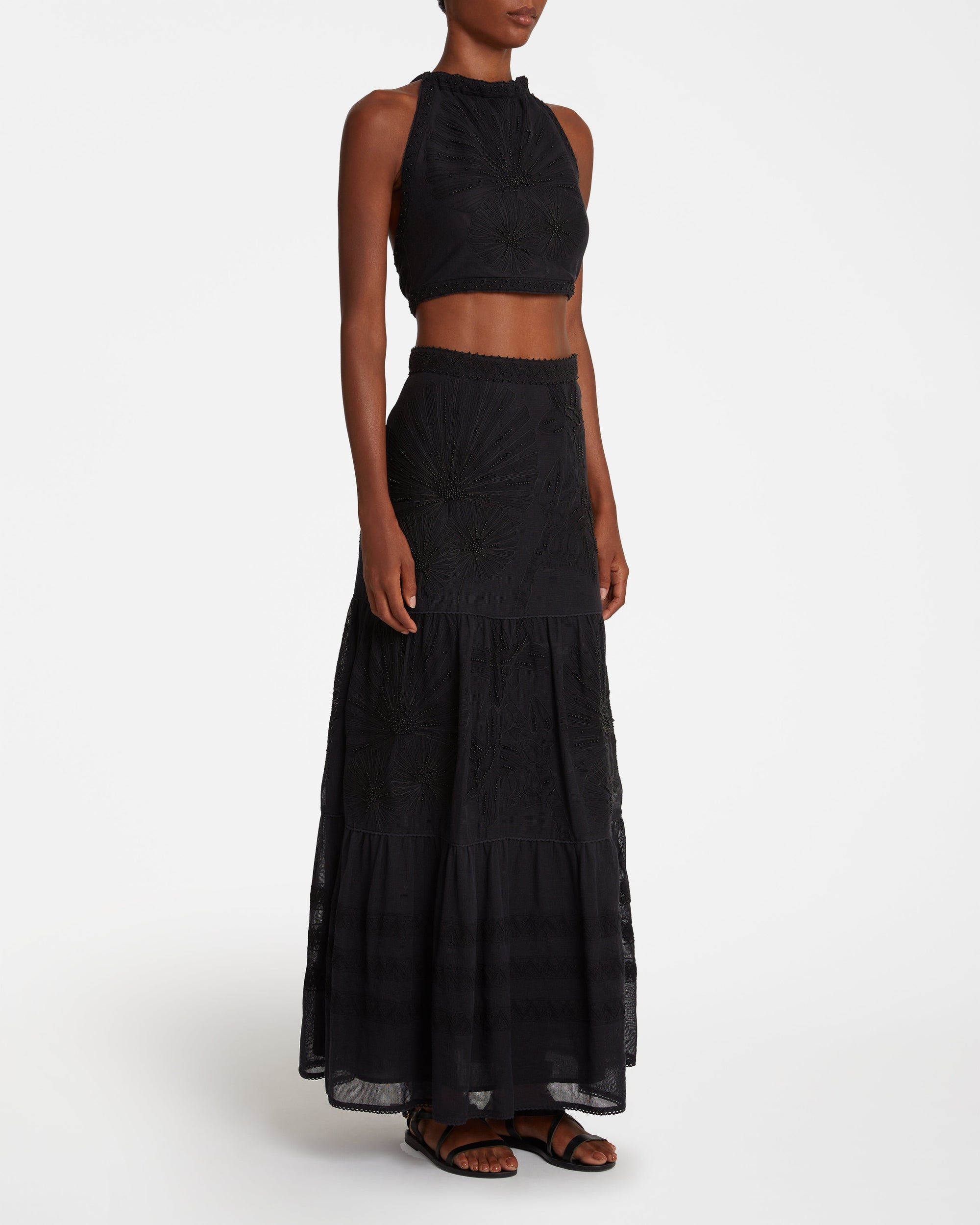 Elda maxi skirt - Black