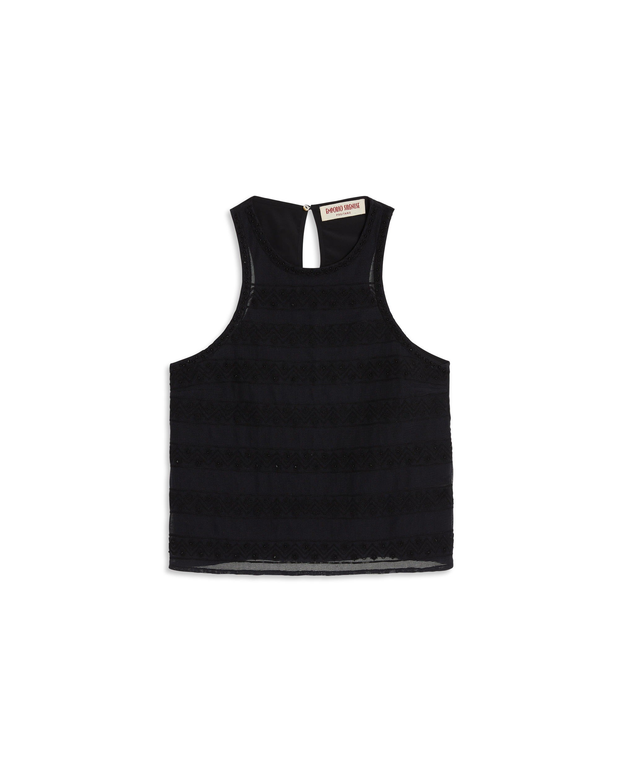 Débardeur Pilar en tulle - Black