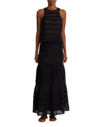 Débardeur Pilar en tulle - Black