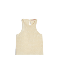 Débardeur Pilar en tulle - Ivory