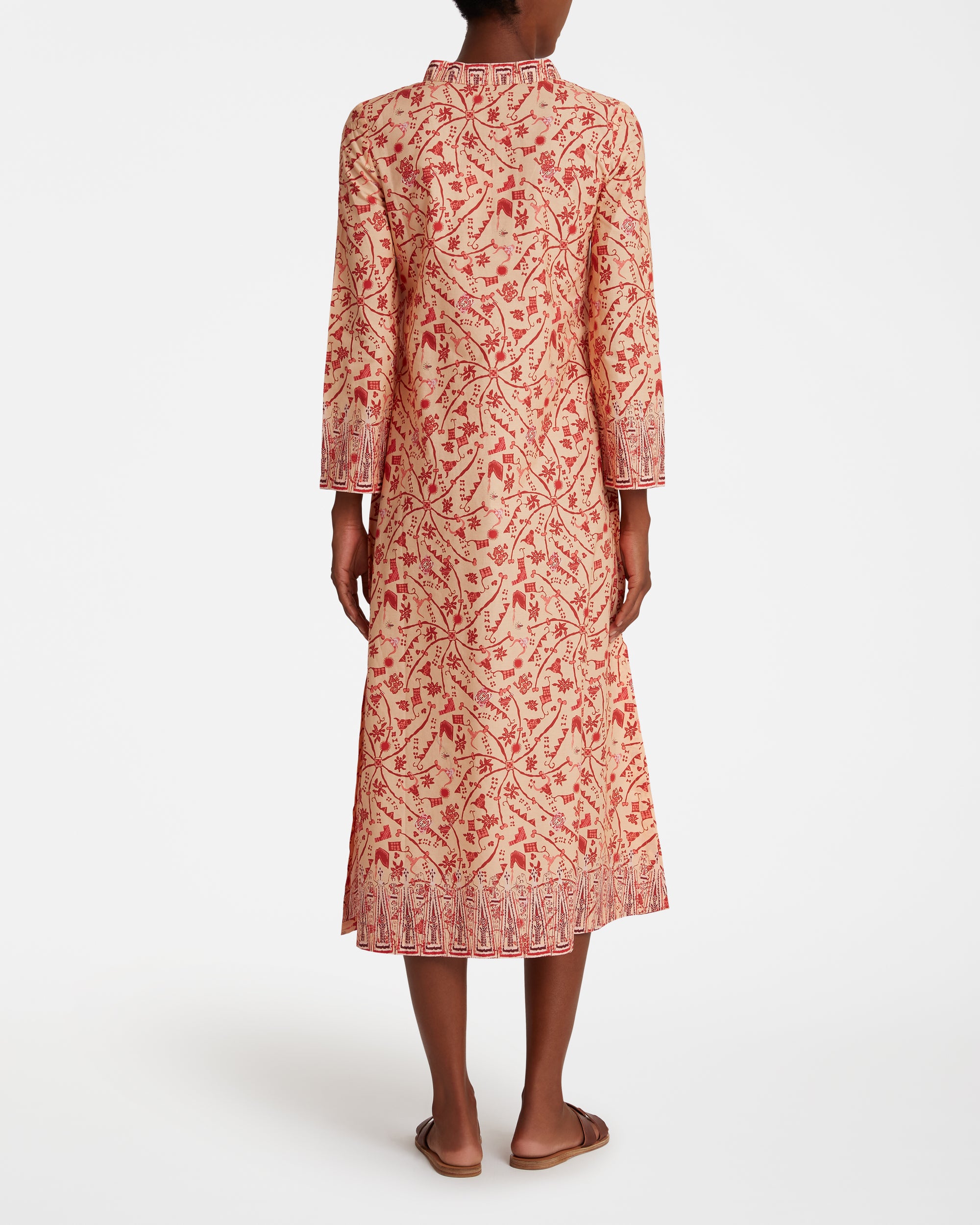 Long Caftan - Pink