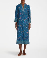 Long Caftan - Blue