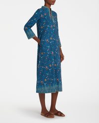 Long Caftan - Blue